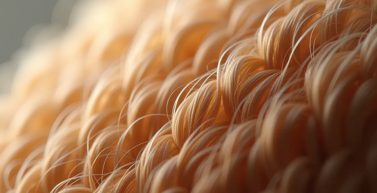 Transformation progressive des cheveux durant la transition vers le naturel